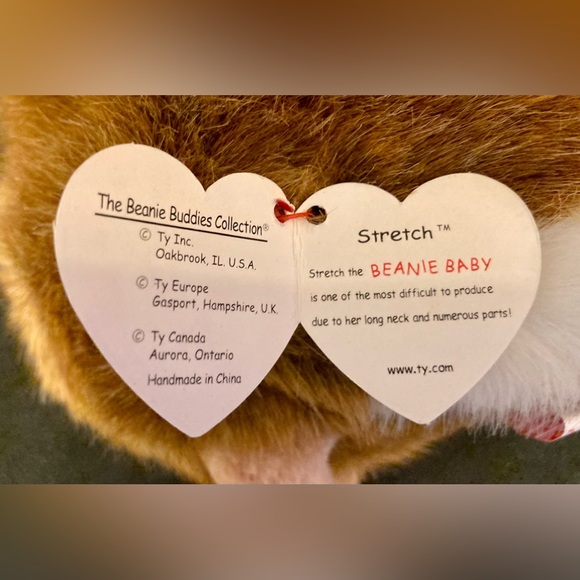 Ty Stretch buddy & beanie baby - Picture 6 of 7